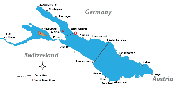 map of lake constance showing meersburg
